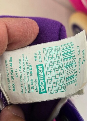 Decathlon Decathlon Oxelo Play 3 paten