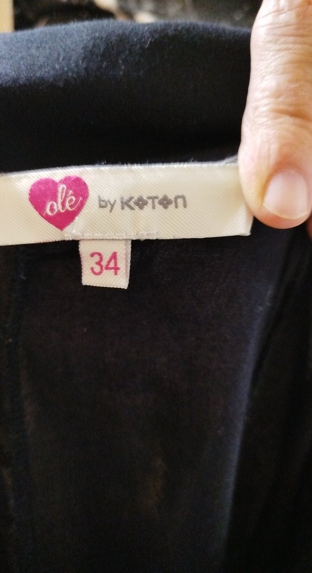 Düğmeli Siyah Salaş Midi Kadın Pantolon - Görsel 4