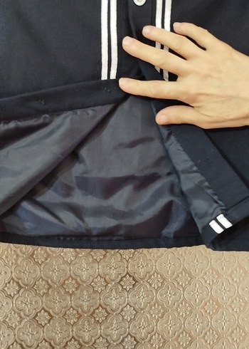 Lacivert Düğmeli Erkek Çocuk Ceketi - Görsel 4