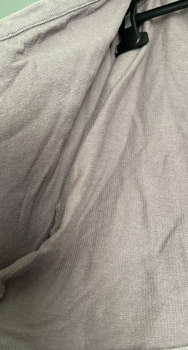 Lila Kadın Uzun Kollu Crop Top - Görsel 4