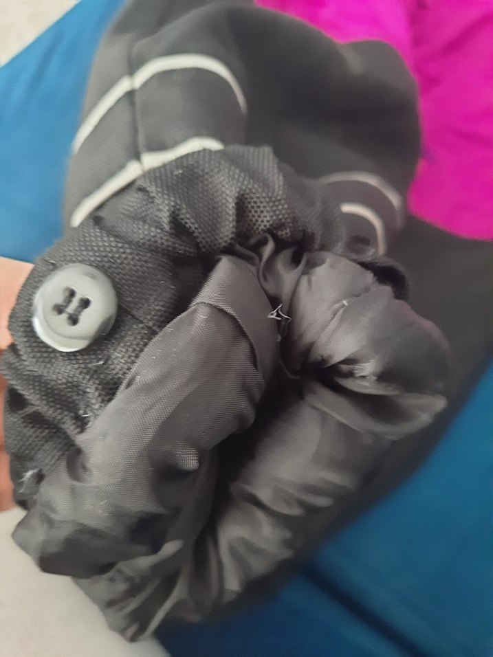 Kız Bebek Mor Kayak Tulumu Velcro Kapamalı - Görsel 3