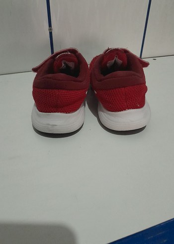 Çocuk Kırmızı Nike Spor Ayakkabı - Görsel 3