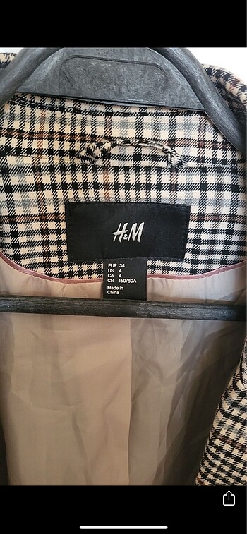 xs Beden H&M Crop Blazer