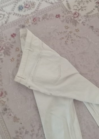 Beyaz Midi Boy Regular Fit Pamuk Kot - Görsel 7