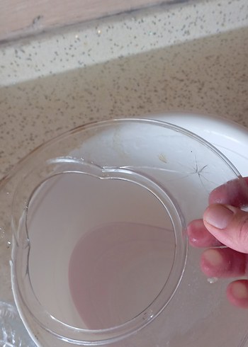 Şeffaf Cam 11  Parça Tabak Seti - Görsel 7