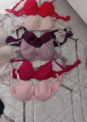 Bohem Mini Düz Renkli Rahat Sütyenler - Görsel 3