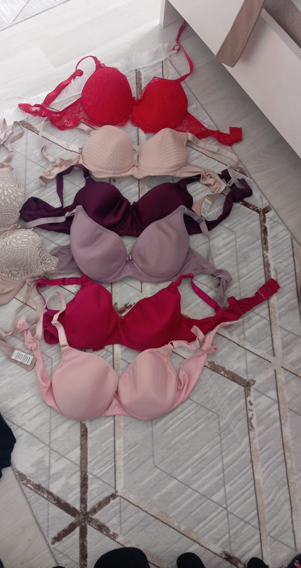 Bohem Mini Düz Renkli Rahat Sütyenler - Görsel 3