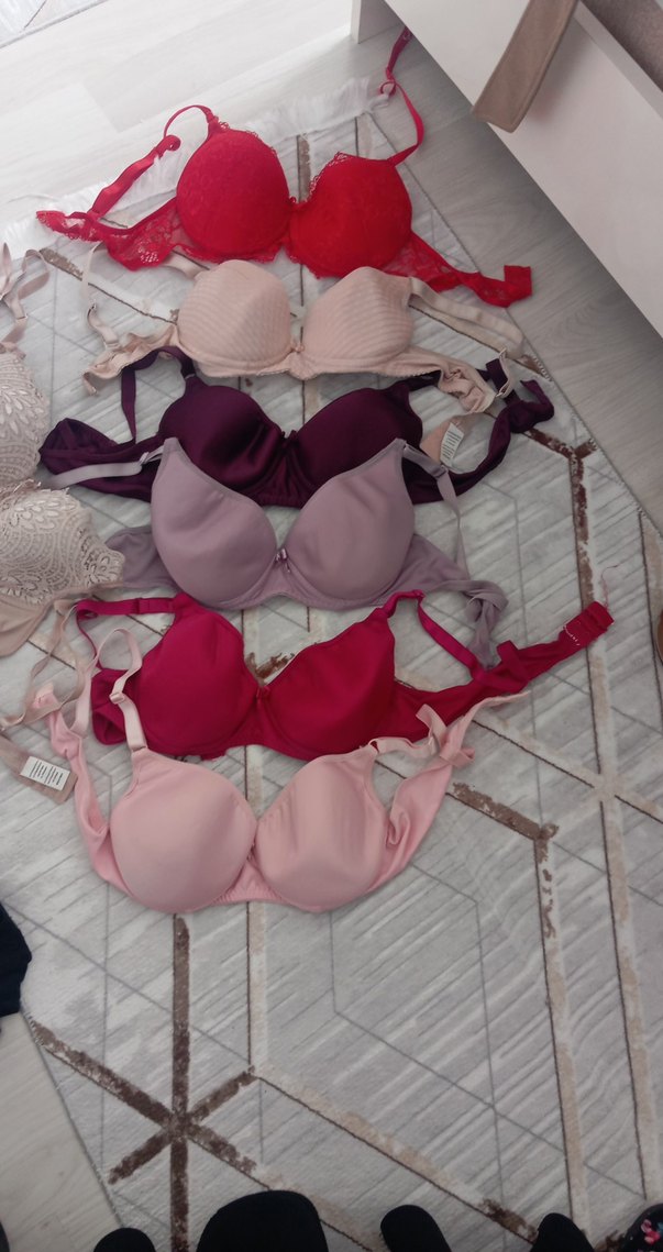 Bohem Mini Düz Renkli Rahat Sütyenler - Görsel 2