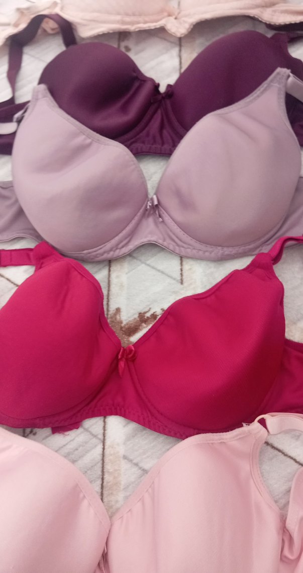 Bohem Mini Düz Renkli Rahat Sütyenler - Görsel 5