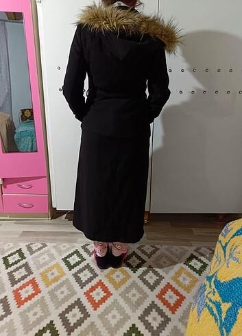 Kaşe manto mont - Görsel 9