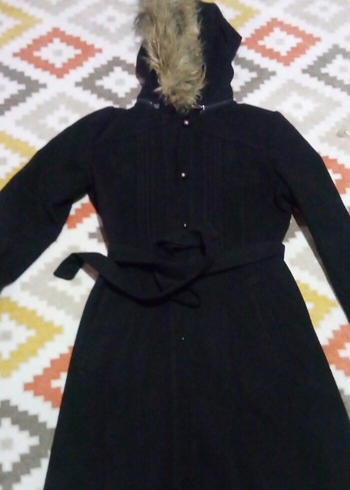 Kaşe manto mont - Görsel 3