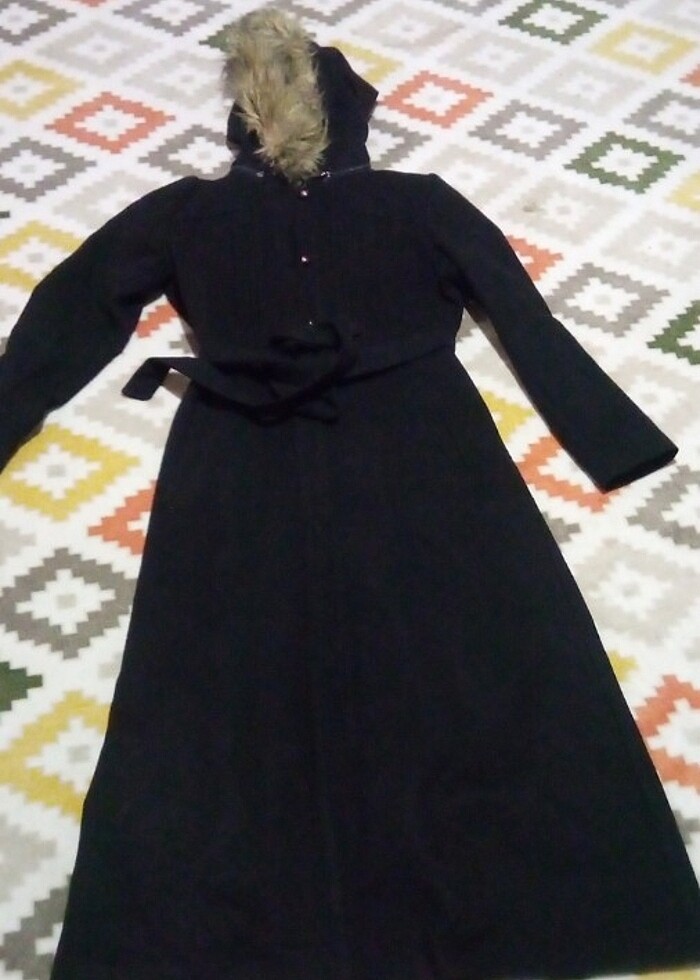 Kaşe manto mont - Görsel 4