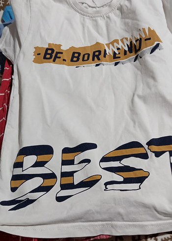 Erkek Çocuk Beyaz Kısa Kollu Polo Tişört - Görsel 5