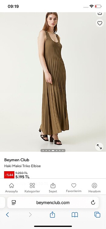m Beden Beymen club elbise