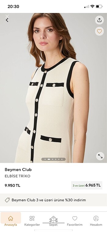 Beymen club elbise