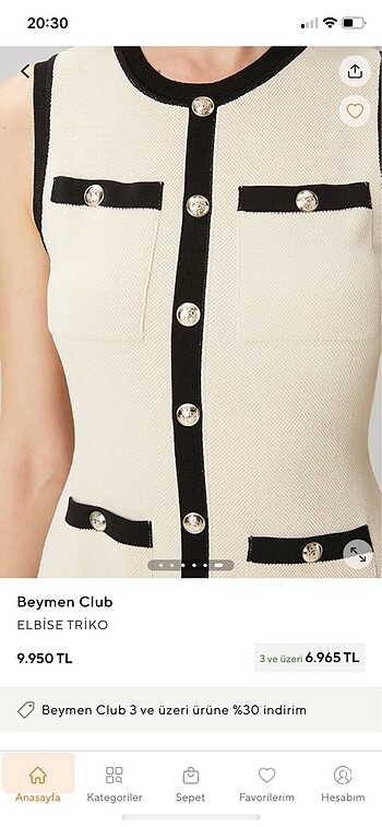 s Beden Beymen club elbise