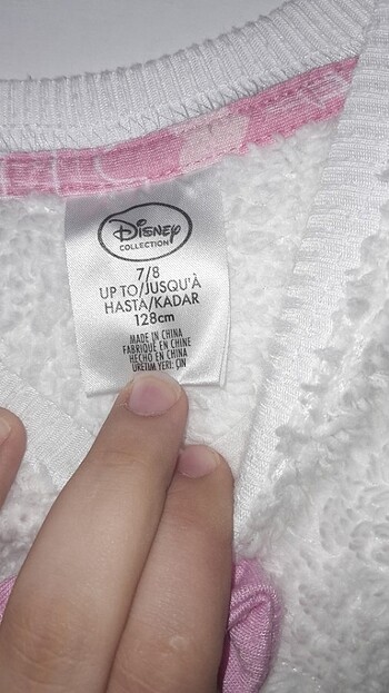 7 Yaş Beden beyaz Renk Polar sweet 