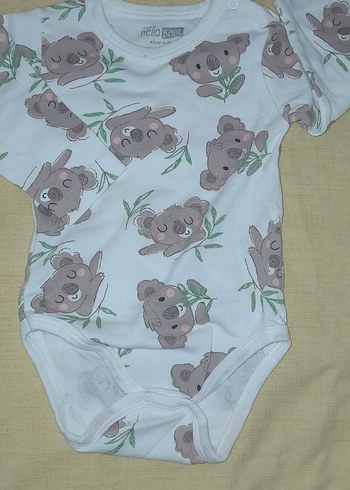 koala desen uzun kol body