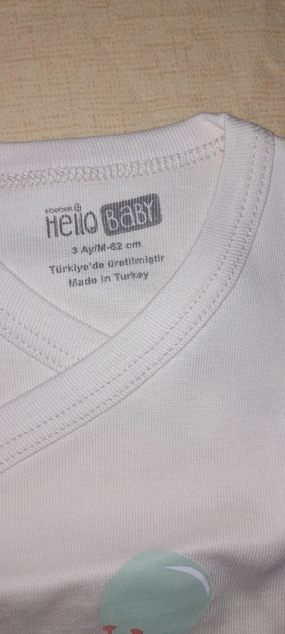 kısa kol erkek bebek body - Görsel 3