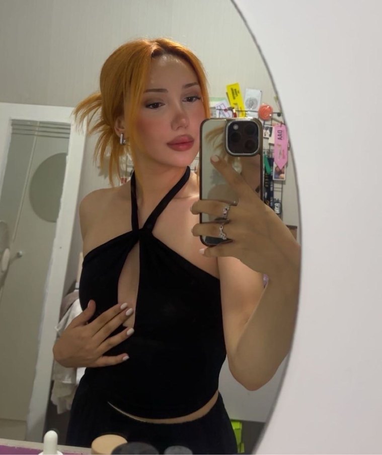 Siyah Mini Halter Yaka Büstiyer - Görsel 2