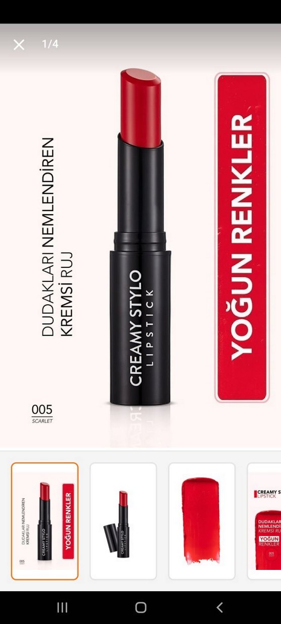 flormar Kırmızı Ruj - Görsel 2