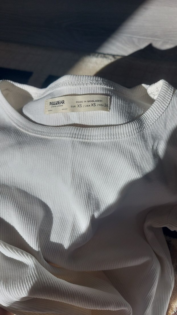 pull&bear fitilli üst - Görsel 2