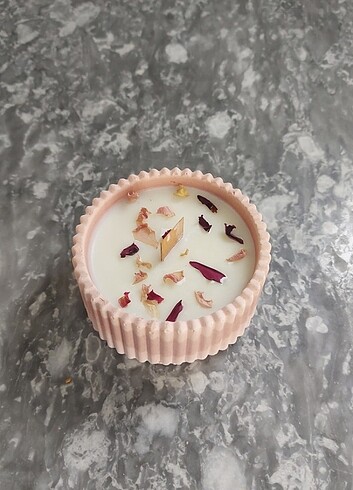 dekoratif soya wax mum