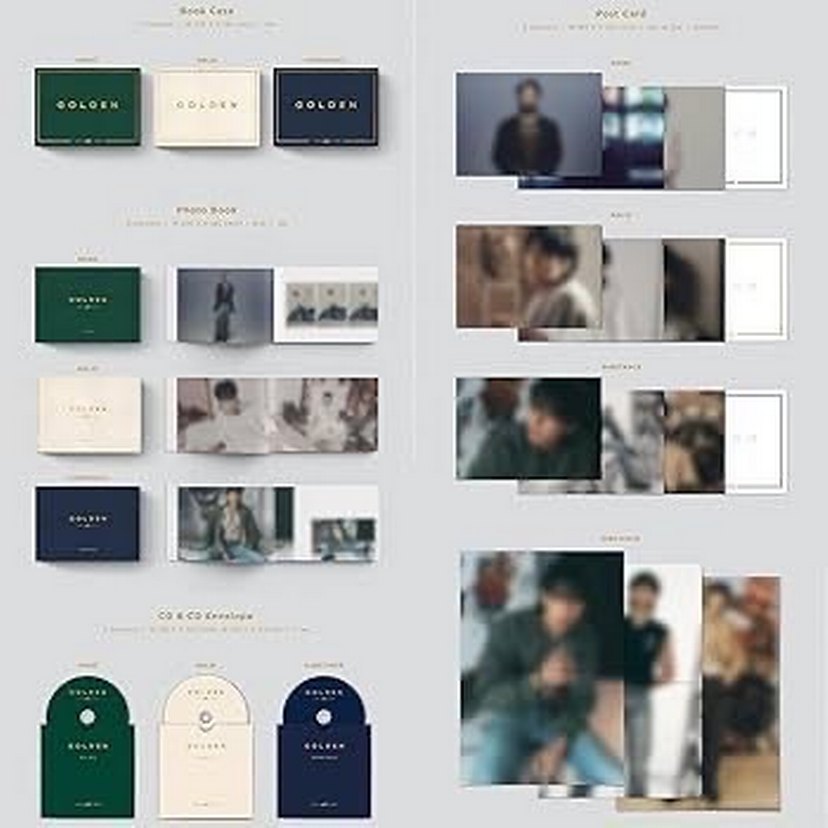 Jungkook Golden Albüm Kpop - Görsel 2