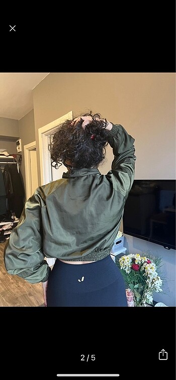 Bershka bershka bomber ceket haki