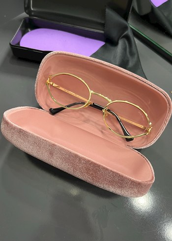 Pastel Pembe Modern Klasik Kadın Gözlüğü
