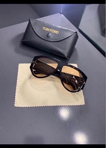 Kürk Detaylı Kahverengi Sokak Stili Kadın Gözlüğü - Görsel 6