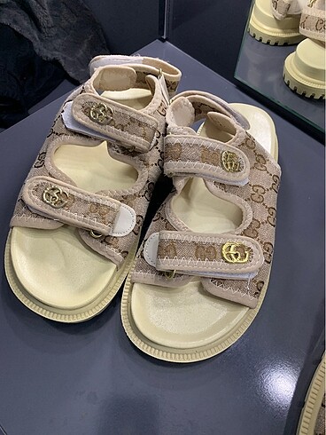 40 Beden camel Renk Gucci sandalet