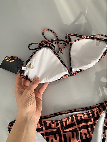 s Beden kahverengi Renk Fendi bikini