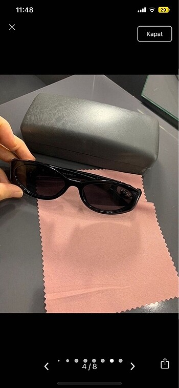  Beden siyah Renk Gucci gözlük