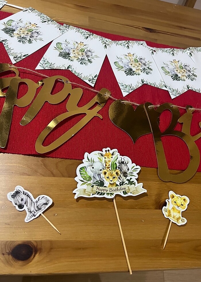 Dogum gunu parti malzemesi - Görsel 4