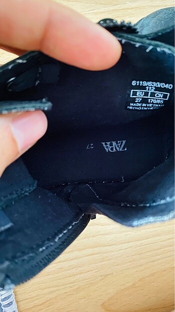 Zara Zara Kız Çocuk Deri Bot
