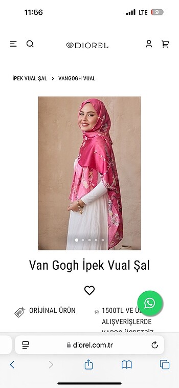 Diğer İpek vual şal Diorel