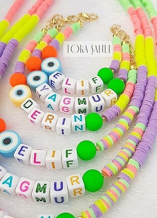 Fimo bileklik ve kolye