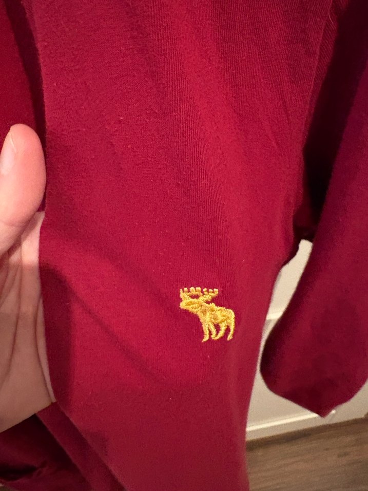 Bordo Düğmeli Kısa Kollu Midi Hırka - Görsel 2