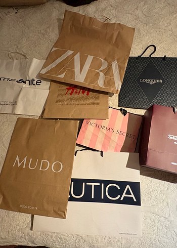 Markalı Kağıt Alışveriş Çantaları
