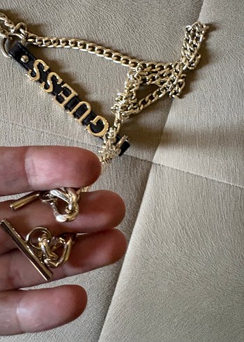 Guess Altın Renk Çanta Sapi - Görsel 3