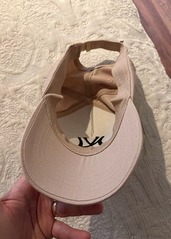 Bej Kadın Spor Şapka NY Nakışlı - Görsel 3