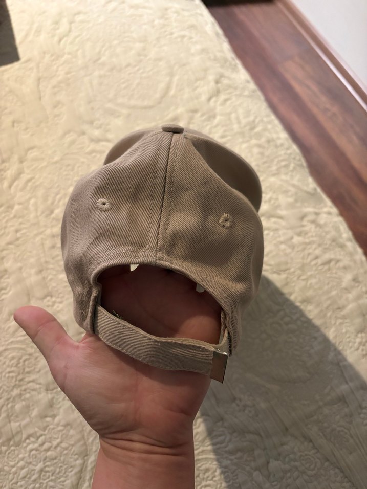 Bej Kadın Spor Şapka NY Nakışlı - Görsel 2