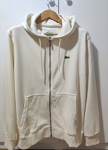 Lacoste Sweatshirt Kapüşonlu Fermuarlı XL