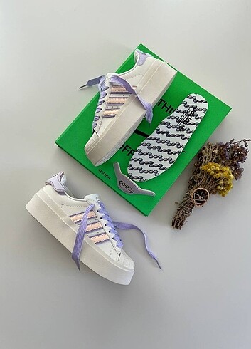 Adidas Superstar Bonega PURPLE MACAROON 36-40 Arası Numaralar 