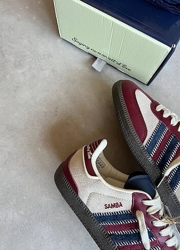 Adidas Notitle x Adidas Samba OG Maroon Sneaker 36/45