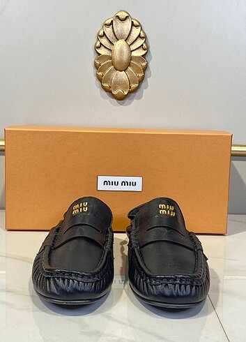 Miu Miu Miu Bayan Loafer Ayakkabı 36-41 Arası