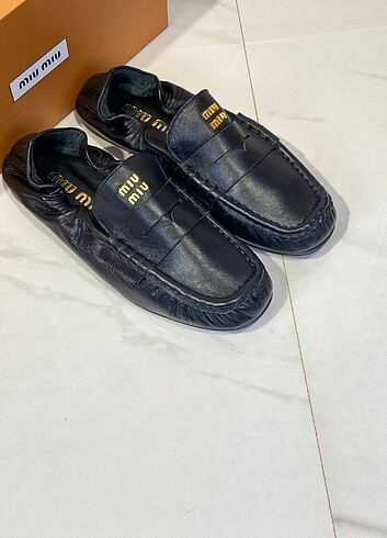 38 Beden Miu Bayan Loafer Ayakkabı 36-41 Arası