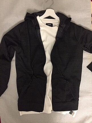 Kapüşonlu ünisex fermuarlı sweatshirt