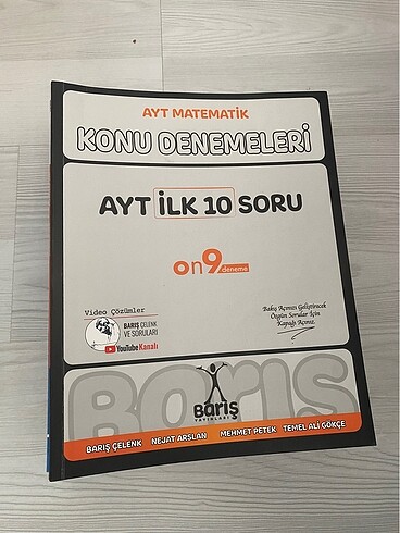 AYT İlk 10 Soru